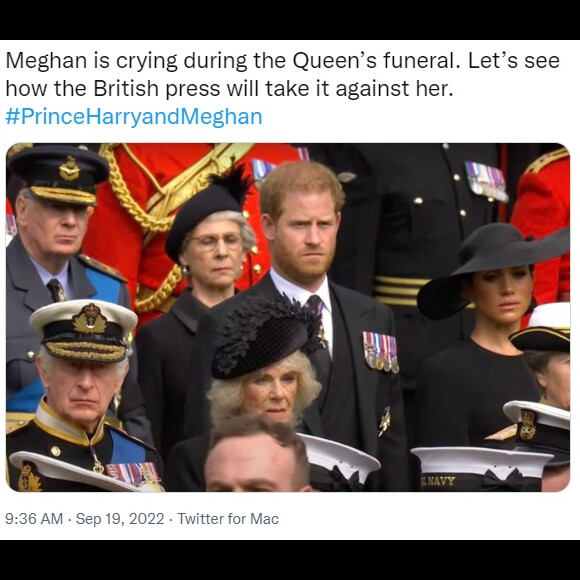 Choro de Meghan Markle foi bastante comentado nas redes sociais