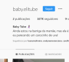 Viih Tube  já fez o primeiro posto do bebê