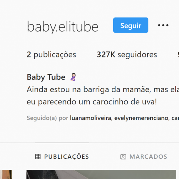 Viih Tube  já fez o primeiro posto do bebê