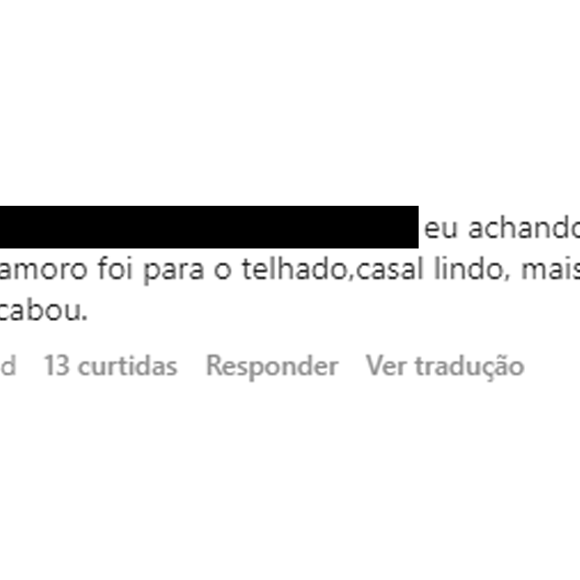 Paolla Oliveira e Diogo Nogueira: 'Eu tô achando que o namoro foi para o telhado, casal lindo, mas acho que acabou', disse uma fã