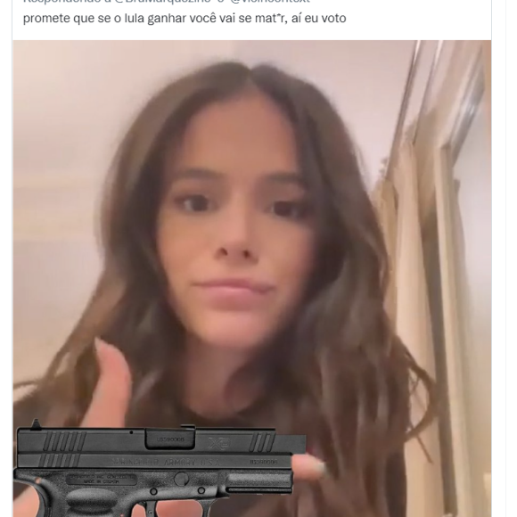 Bruna Marquezine expôs o ataque