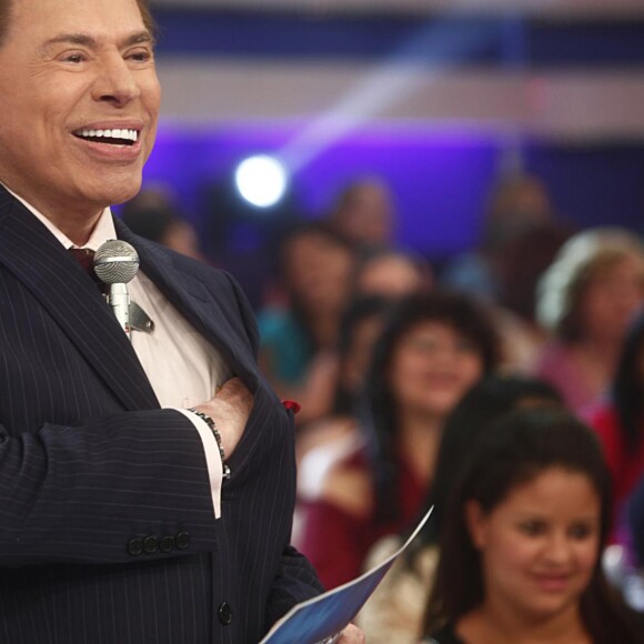 Silvio Santos fez piada e ainda entregou quem seria a substituta de Eliana aos domingos