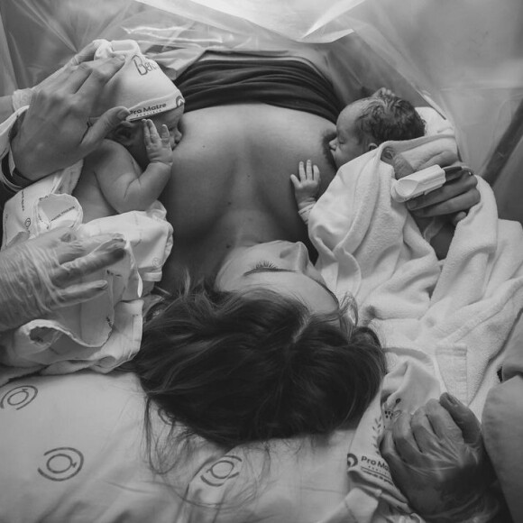 "Logo vieram os dois direto para o peito", declarou Isabella Scherer