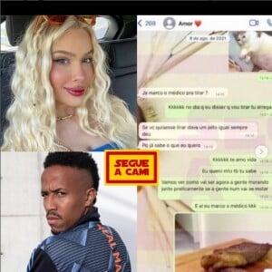 Éder Militão também prometeu à Karoline Lima que seria um ótimo pai para a filha