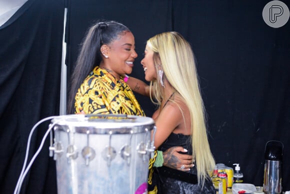 Mulher de Ludmilla, Brunna Gonçalves mandou uma indireta a MC Rebecca