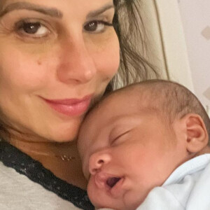 Viviane Araujo falou sobre os cuidados com o filho, Joaquim