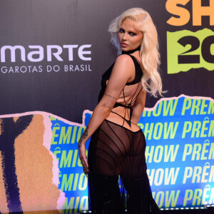 Luísa Sonza apostou em look transparente para o Prêmio Multishow 2022