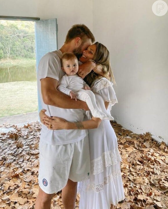 Fernanda Lima e Rodrigo Hilbert dividiram foto encantadora com a filha, Maria Manoela