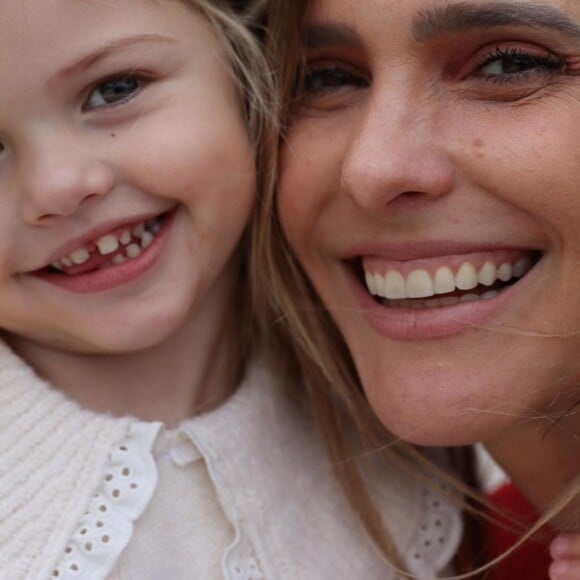 Fernanda Lima para filha caçula, Maria Manoela: 'Que a vida seja doce, meu amor, que você saiba impor seus limites e seus desejos e que se sinta e seja livre!'