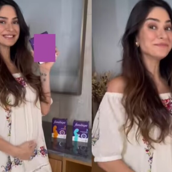Thaila Ayala usou as redes sociais para anunciar a segunda gravidez