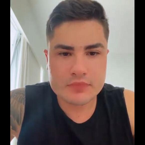 Lucas Souza revelou fim do casamento com Jojo Todynho em 29 de outubro de 2022, 21 dias após a primeira separação