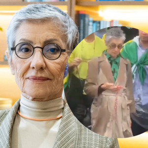 A atriz Cássia Kis participou, nesta quarta-feira (02), de manifestações antidemocráticas convocadas por apoiadores do candidato derrotado Jair Bolsonaro
