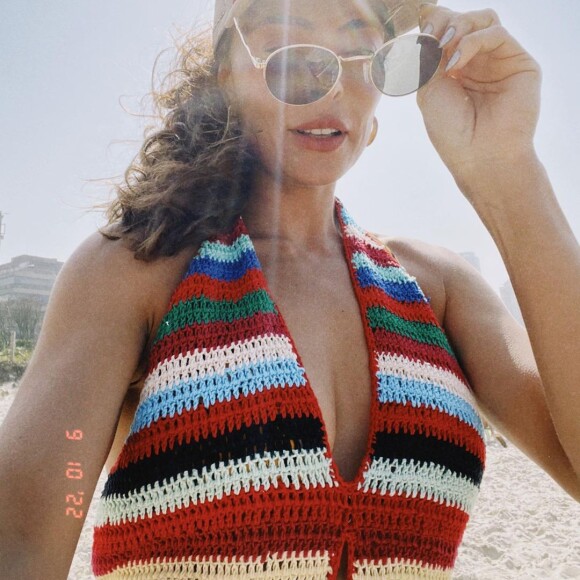 O esmalte é uma parte essencial dos cuidados de beleza de Juliana Paes