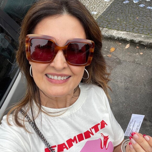 Fátima Bernardes se surpreendeu com a repercussão da foto ao lado de William Bonner. Declarações a seguir foram dadas ao colunista Lucas Pasin, do UOL
 