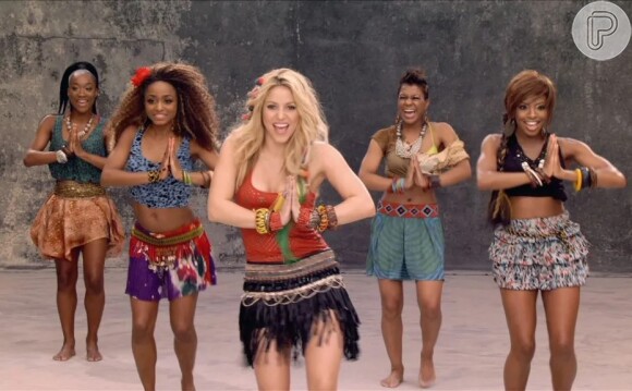 Shakira tem um histórico de hits de Copas