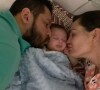 Filho de Andressa Urach e Thiago Lopes, Leon está com 9 meses de vida