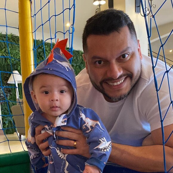 Thiago pediu na justiça a guarda de Leon, seu filho com Andressa Urach