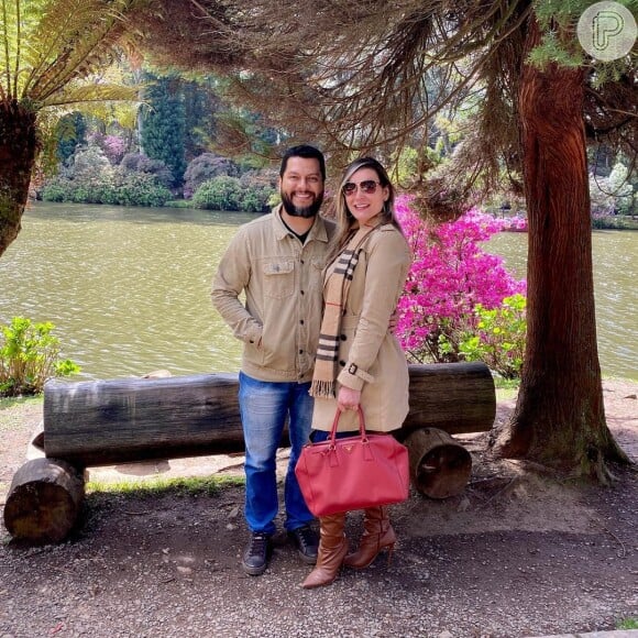 Thiago Lopes, marido de Andressa Urach, também rebateu as acusações de que ele teria sido o responsável por internar Andressa: 'Quem decide internar, não sou eu'