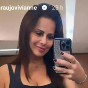 Viviane Araujo exibiu resultado da perda de peso após pouco mais de um mês do nascimento de seu primeiro filho