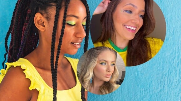 Maquiagem para Copa do Mundo: descubra 3 tutoriais para torcer pelo Brasil com estilo e + de 15 fotos