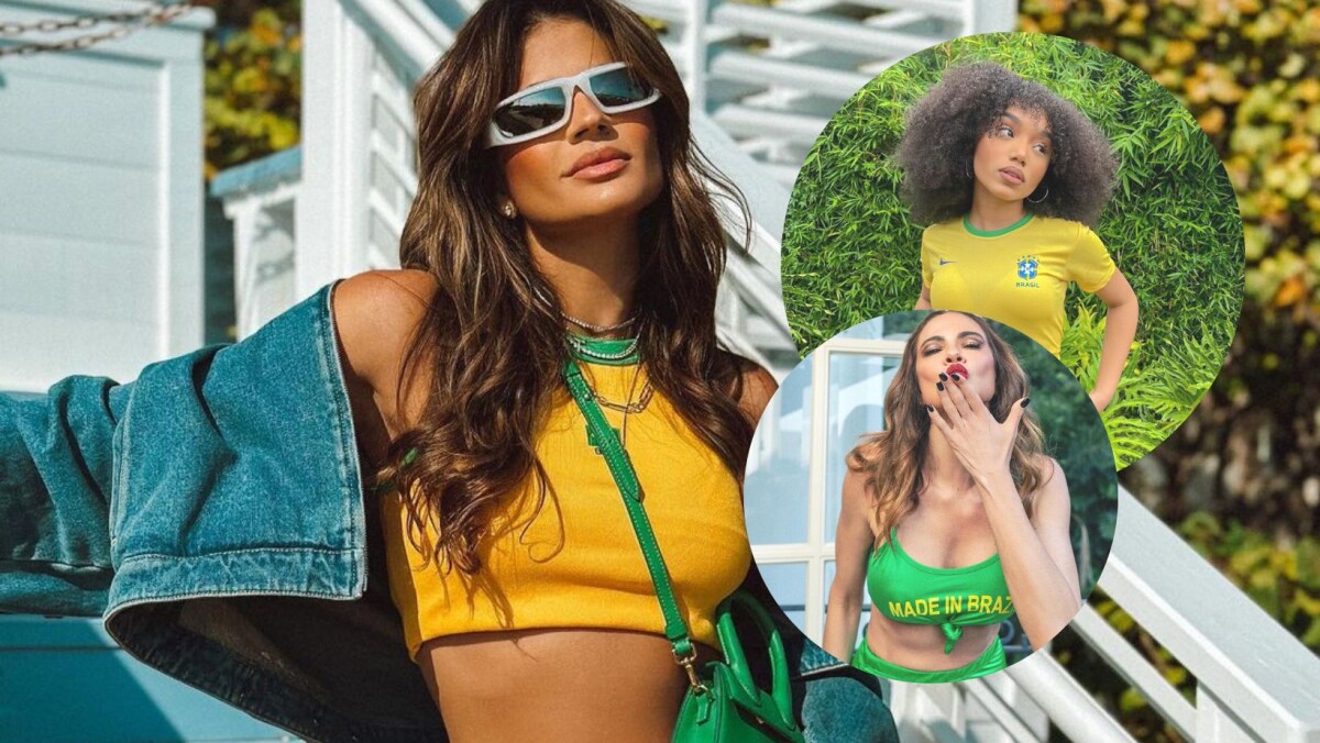 Todos os looks de copa que as celebridades usaram para assistir aos jogos  do Brasil » STEAL THE LOOK