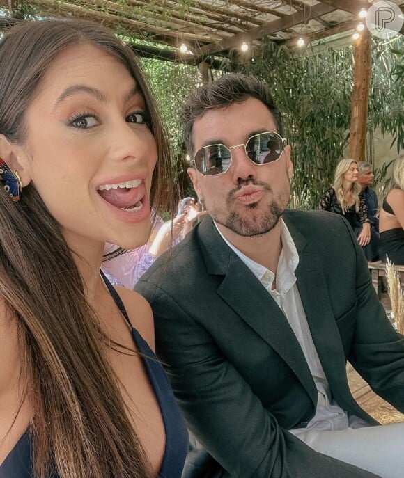 Lipe Ribeiro e Andressa Castorino já preparam o chá revelação para revelar o sexo do bebê