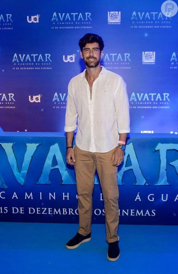Marcos Pitombo marcou presença em première de 'Avatar: O Caminho da Água'