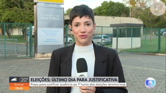 Look preto e branco foi usado recentemente por Luiza Garonce: repórter é fã de acessórios marcantes