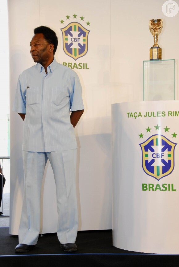 Pelé venceu as Copas do Mundo de 1958, 1962 e 1970