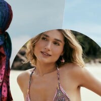 Biquíni boho, laranja e mais trends de moda praia: Sasha Meneghel inspira para o verão 2023 em fotos