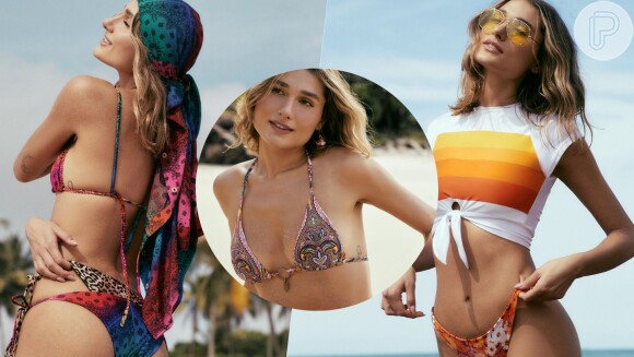 Biquíni boho, laranja e mais trends de moda praia: Sasha Meneghel inspira para o verão 2023 em fotos