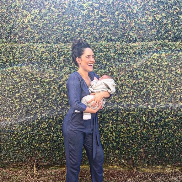 Fernanda Vasconcellos é mãe de Romeo, de 6 meses
