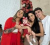 MC Loma passou o Natal junto da família e amigos, incluindo Mirella Santos, que vem fazendo grande sucesso na internet.