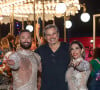 Os irmãos Diego e Daniele Hypólito foram prestigados por Edson Celulari em circo no Rio de Janeiro