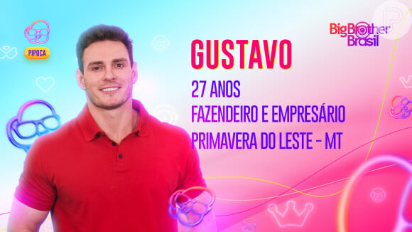 'BBB 23': fazendeiro Gustavo tem 27 anos e vem de Primavera do Leste, no Mato Grosso