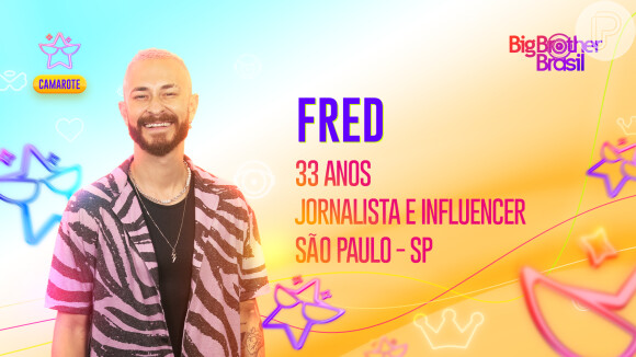BBB 23 vai ter o youtuber Fred no elenco: ele tem 33 anos e é ex-namorado de Bianca Andrade, do BBB 20