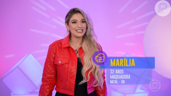 BBB 23: Marília é maquiadora e influenciadora, tem 32 anos. Nascida em Natal, no Rio Grande do Norte, ela mora em São Paulo e é casada desde os 19 com o mesmo marido.