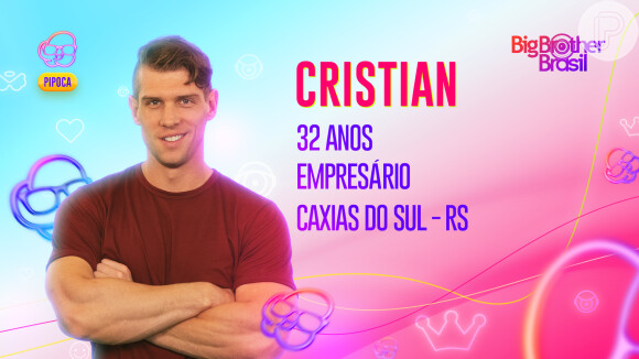 Cristian, de 32 anos, é empresário de Caxias do Sul. Formado em educação física, ele tem especialização em Nutrição Esportiva.