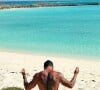 Gusttavo Lima, de sunga, publicou uma série de fotos tiradas durante viagem para Bahamas