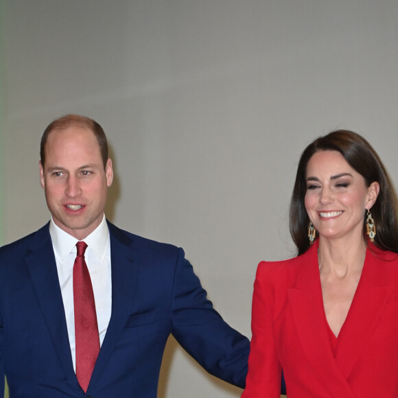 Kate Middleton foi ao evento na companhia do marido, Príncipe William