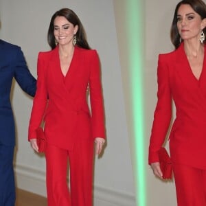 Kate Middleton surge com look vermelho exuberante e vai te inspirar a usar a cor no trabalho. Fotos!