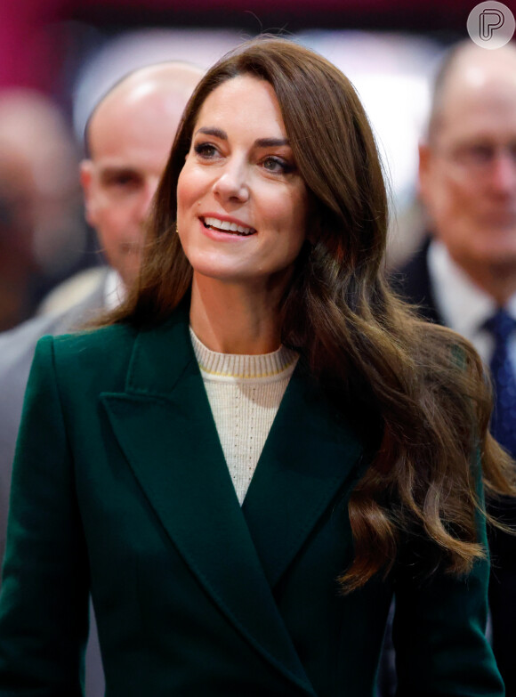 Kate Middleton adotou tom de cabelo mais escuro em 2023