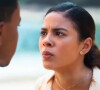 Na novela 'Vai na Fé', Yuri (Jean Paulo Campos) irritou Jenifer (Bella Campos) ao roubar beijo da garota