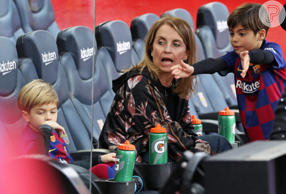 Mãe de Piqué não gostou do comportamento de Shakira após a separação