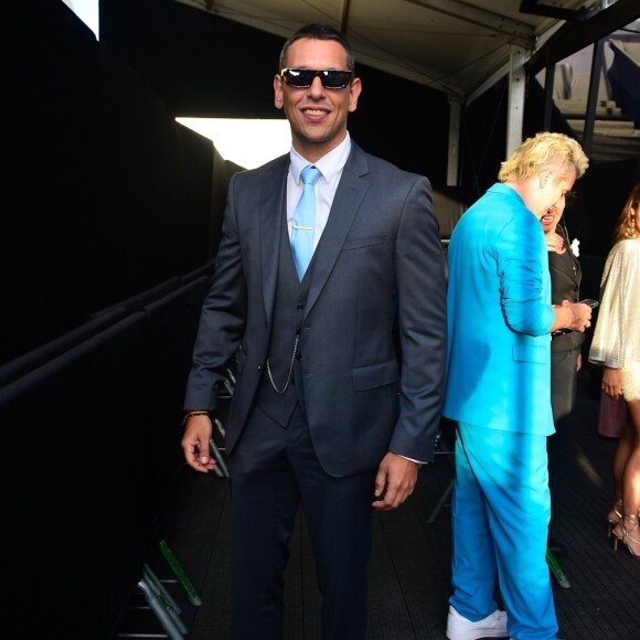 João Vicente de Castro no casamento de Carol Sampaio na Sapucaí