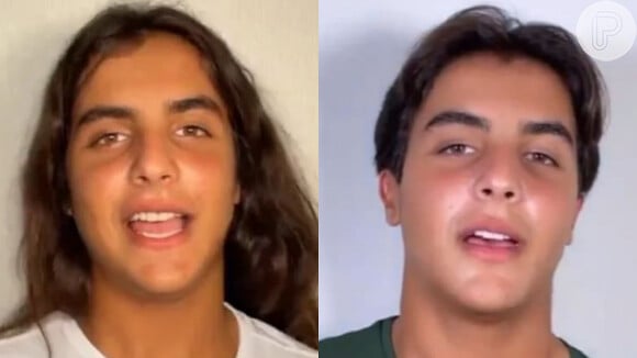 Filho de Ivete Sangalo, Marcelo radicalizou no visual dos cabelos