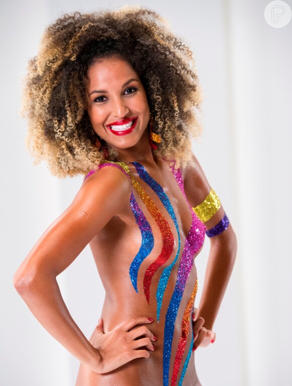 Erika Moura é a nova Globeleza, musa da vinheta de carnaval da TV Globo