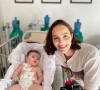 Maria Guilhermina passou por algumas cirurgias após o nascimento