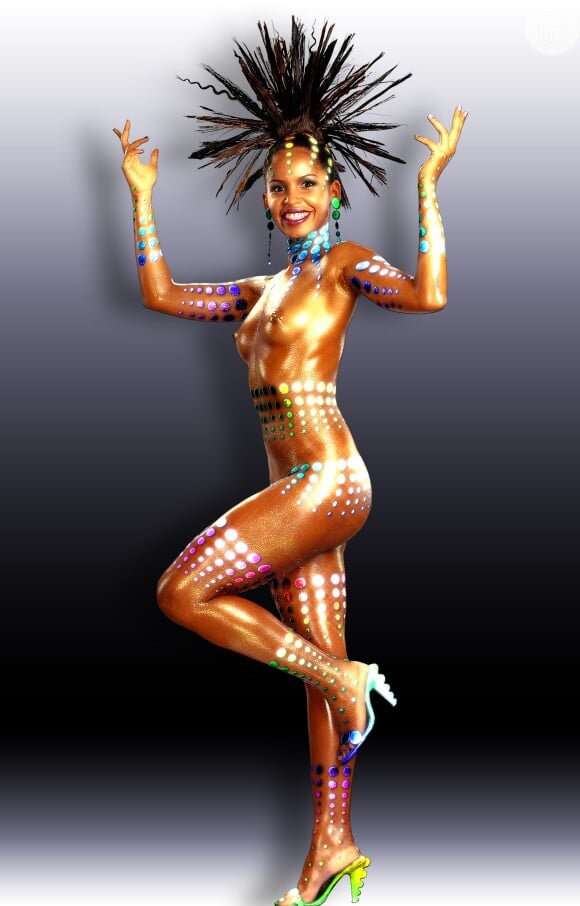 Gianne Carvalho ficou apenas em 2005 na vinheta do Carnaval Globeleza