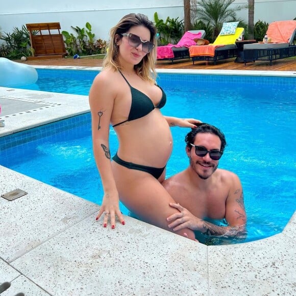 Viih Tube espera sua primeira filha, fruto da relação com o ex-BBB Eliezer